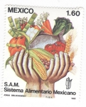 Stamps Mexico -  Sistema alimentario mexicano