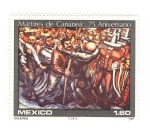 Stamps Mexico -  75 aniversario de los martires de Cananea