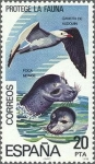 Stamps Spain -  2473 - Protección de la naturaleza - Protege la fauna
