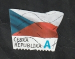 Stamps Czech Republic -  784 - Bandera Nacional
