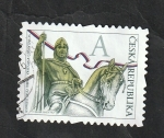 Sellos de Europa - Repblica Checa -  642 - Estatua ecuestre de San Wenceslas