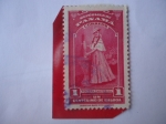 Sellos del Mundo : America : Panam : Pollera Campesina