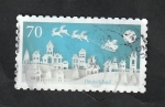 Stamps Germany -  3199 - Navidad, Papa Noel surcando el cielo en trineo