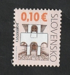 Stamps Slovakia -  Patrimonio cultural de Eslovaquia