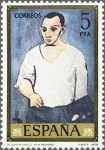 Stamps Spain -  2482 - Pablo Ruiz Picasso - Autorretrato