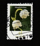 Stamps Germany -  Lirio de los valles