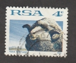 Stamps South Africa -  Kobus,mamífero bóvido
