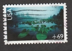 Stamps United States -  Pantanos Okefenokee Georgia-Florida
