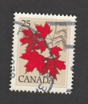 Stamps Canada -  Hojas de arce