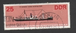 Stamps Germany -  Hacia adelante barco mercante