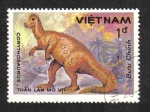 Stamps Vietnam -  Fauna Prehistórica, Corythosaurus