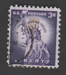 Sellos de America - Estados Unidos -  Estatua de la libertad
