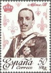 Stamps Spain -  2504 - Reyes de España, Casa de Borbón - Alfonso XIII