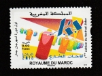 Stamps : Africa : Morocco :  Festival del Jidar