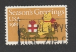 Stamps United States -  Felicitaciones Navideñas
