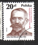 Stamps Poland -  70 aniversario de la República independiente, Julian Marchlewski