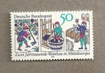 Stamps Germany -  2000 Años fabricacion Vino en Europa