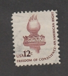 Stamps United States -  Libertad de conciencia