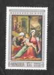 Stamps Mongolia -  509 - Pinturas (22ª Aniversario de la UNESCO)