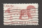 Stamps United States -  Año internacional del niño