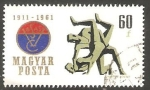 Stamps Hungary -  1456 - 50 anivº del Vasas Sports Club