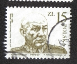 Stamps Poland -  Gen. Karol Swierczewski-Walter (1897-1947)