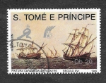 Stamps S�o Tom� and Pr�ncipe -  893 - 500º Aniversario del Descubrimiento de América