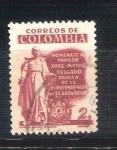 Stamps Colombia -  RESERVADO José Matías Delgado 
