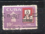 Sellos de America - Cuba -  año de la enseñanza
