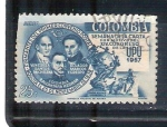 Stamps Colombia -  semana de la carta