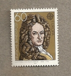 Stamps Germany -  Leibniz