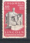 Stamps Colombia -  RESERVADO Lincoln