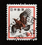 Stamps Japan -  Ave en vuelo