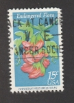 Stamps United States -  Flora amenazada