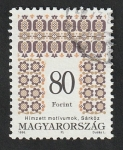 Stamps Hungary -  3559 - Motivo decorativo popular