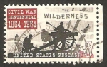 Stamps United States -  761 - Centº de la Guerra Civil, Batalla del Desierto