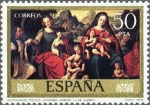 Stamps Spain -  2542 - Día del Sello - Juan de Juanes (IV centenario de su muerte) - Desposorios místicos del venera