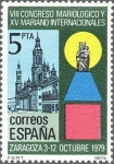 Sellos de Europa - Espaa -  2543 - VIII Congreso Mariológico y XV Mariano Internacional en Zaragoza