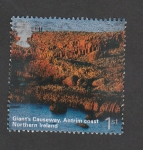 Stamps United Kingdom -  Costa de Antrm en Irlanda del Norte