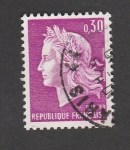 Stamps France -  Cabeza femenina