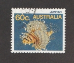 Stamps Australia -  Pez León