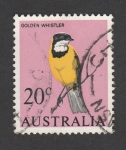 Sellos de Oceania - Australia -  Silbador dorado