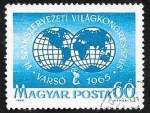 Sellos de Europa - Hungr�a -  1765 - VI Congreso de la Federación Sindical Mundial