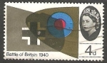 Stamps United Kingdom -  412 - 25 Anivº de la Guerra de Inglaterra