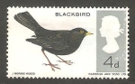 Sellos de Europa - Reino Unido -  447 - Pájaro