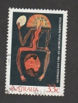 Stamps Australia -  Día de Australia, desde una perspectiva aborigen