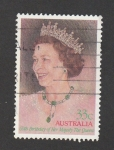 Stamps Australia -  Cumpleaños de Isabel II