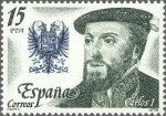 Stamps Spain -  2552 - Reyes de España - Casa de Austria - Carlos I (1500-1558)