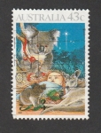 Sellos de Oceania - Australia -  Christmas