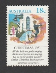 Sellos de Oceania - Australia -  Christmas  1981